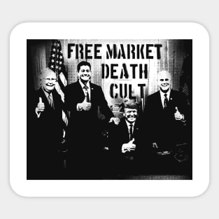 FREE MARKET DEATH CULT Sticker